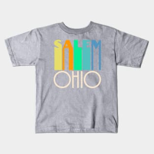 Retro Salem, Ohio Kids T-Shirt